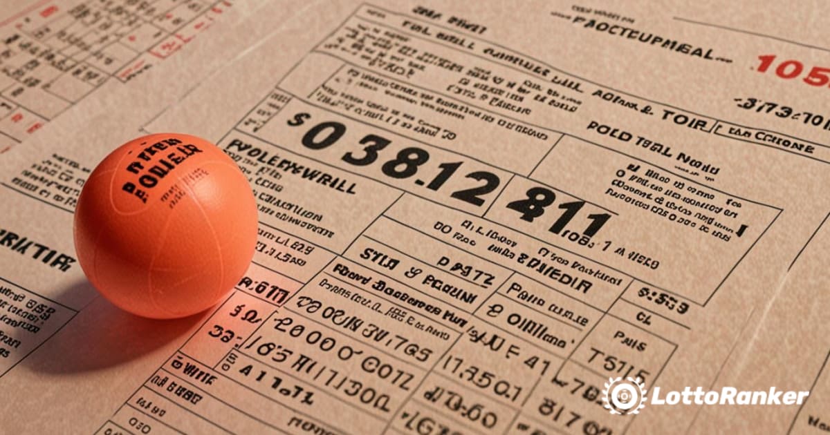 4월 22일 1억 1500만 달러의 잭팟이 걸린 파워볼 당첨 번호